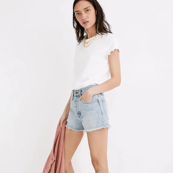 Madewell relaxed shorts sz 24 waist 29 - Picture 3 of 9